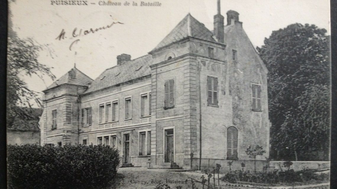 cpa 77 – PUISIEUX Seine et Marne CHATEAU de la BATAILLE en 1924 • EUR 8,90